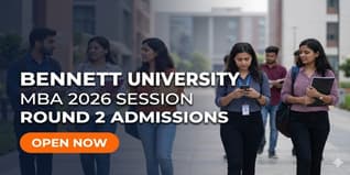 Bennett University MBA Round 2 Admissions 2026 Open; Apply by April 25